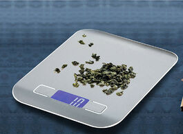 Foto van Huis inrichting household kitchen scale electronic food scales diet measuring tool slim lcd digital 