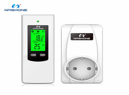 Foto van Woning en bouw nashone thermostat control lcd temperature controller rf wireless room floor heating 