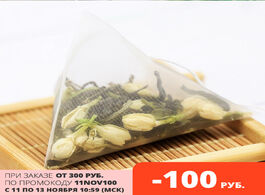 Foto van Food tea green chinese with jasmine top quality in trehugol bags 15 pcs. 2g each. coupon 550 rub. 2 