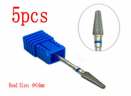 Foto van Schoonheid gezondheid 5pcs dental tungsten carbide burs nail drill bits cutter art manicure tools 2.