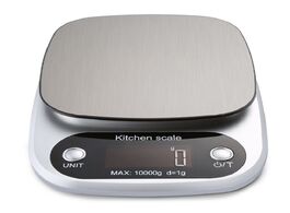Foto van Huis inrichting airmsen household kitchen scale electronic food baking measuring tool stainless stee