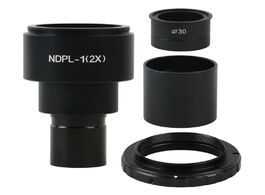 Foto van Gereedschap biological stereo microscope ndpl 2x adapter 23.2mm 30mm 30.5mm t2 mount slr camera eyep