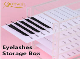 Foto van Schoonheid gezondheid quewel false eyelash storage box acrylic 5 layers lashes glue pallet eyelashes
