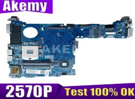 Foto van Computer xinkaidi laptop motherboard for hp elitebook 2570p mainboard 685404 001 501 6050a2483801 ma