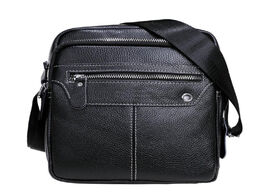 Foto van Tassen genuine leather men s shoulder bag business briefcase man crossbody bags for messenger cowhid