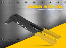 Foto van Gereedschap manual rivet nut gun hand tools set with 2.4mm 3.2mm 4.0mm 4.8mm nails for all steel stu