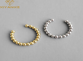 Foto van Sieraden xiyanike fashion 925 sterling silver finger ring for women creative geometric round beads p