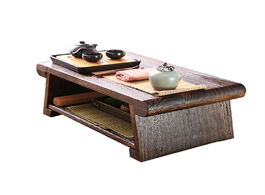 Foto van Meubels 50x30x20 cm folding low floor table modern minimalist compact tatami coffee wooden japanese 