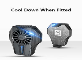 Foto van Telefoon accessoires memo mobile phone radiator cooling fan case cold wind handle dl01 for pugb cool