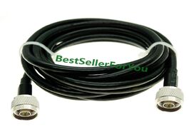 Foto van Elektrisch installatiemateriaal n male to type connector rg58 rf radio test jumper patch coax cable