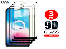 Foto van Telefoon accessoires screen protector for alcatel 3l 1v 1s 2020 tempered glass premium full coverage