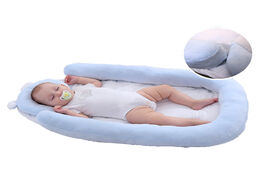 Foto van Baby peuter benodigdheden bassinet portable ultra soft infant lounger bed mattress with removable pi