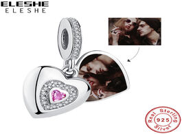 Foto van Sieraden 925 sterling silver bead forever love heart pendant charm fit original pandora bracelet per
