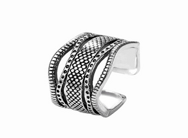 Foto van Sieraden bijoux 2020 simple style 925 sterling silver multilayer line rings for women gifts large ch