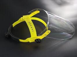 Foto van Beveiliging en bescherming dustproof mask transparent pvc safety faces shields screen spare visors f