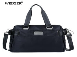 Foto van Tassen new unisex portable nylon handbags large multifunctional shoulder bag solid color weekend lug