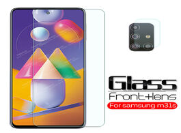 Foto van Telefoon accessoires for samsung m31s glass 2 in 1 camera protective galaxy 2020 6.5 m 31s sm m317f 