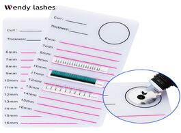 Foto van Schoonheid gezondheid brand new acrylic eyelash board professional individual extension hand plate w