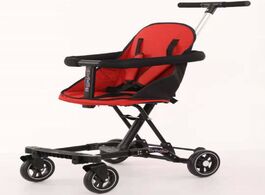 Foto van Baby peuter benodigdheden 2020 walker light four wheel stroller folding portable three car for child