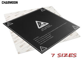 Foto van Computer heat paper 3d printer hot bed sticker coordinate printed surface black for platform