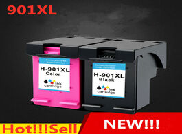 Foto van Computer giausa 901xl ink cartridges compatible for hp 901 xl hp901 cartridge officejet 4500 j4500 j
