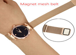 Foto van Horloge lige brand sunkta fashion womens watches ladies top magnetic attraction wrist watch steel st