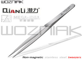 Foto van Gereedschap qianli flying wire tweezers non magnetic stainless steel extra sharp thickened pointed