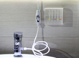 Foto van Huishoudelijke apparaten faucet oral irrigator water jet for cleaning toothpick teeth flosser dental
