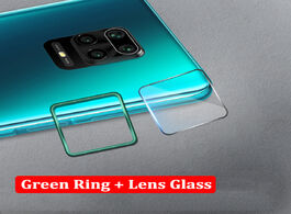 Foto van Telefoon accessoires camera protector metal frame ring tempered glass for xiaomi redmi note 9s 9 8 p