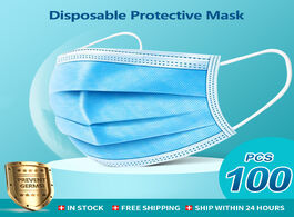 Foto van Schoonheid gezondheid 5 30 50 100 200 medical mask surgical non woven disposable anti dust masks ear
