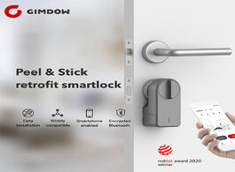 Foto van Beveiliging en bescherming for airbnb lock gimdow smart door password include disk electric hotel bo