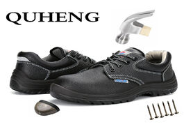 Foto van Schoenen quheng waterproof winter men with fur warm snow women boots work casual shoes sneakers non 