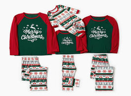 Foto van Baby peuter benodigdheden 2021 new xmas family matching outfits christmas pajamas set parents kids c
