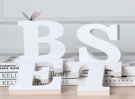 Foto van Huis inrichting home decor letters decorative wooden 3d wall letter for children lamp girls bedroom 