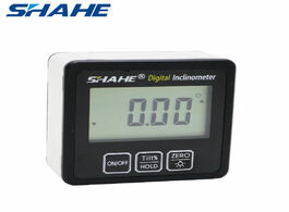 Foto van Gereedschap shahe digital level 360 degree inclinometer electronic protractor angle finder measuring