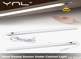 Foto van Lampen verlichting hand sweep sensor smart led under cabinet light 30cm 40cm 50cm for kitchen bedroo
