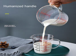 Foto van Huis inrichting glass measuring cup jug heat resistant measure creamer scale js23
