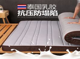 Foto van Meubels warm luxury natural latex floor mattress memory foam filling 9cm and 6cm stereoscopic breath