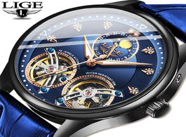 Foto van Horloge 2020lige new luxury business mechanical wristwatch top brand men watches automatic tourbillo