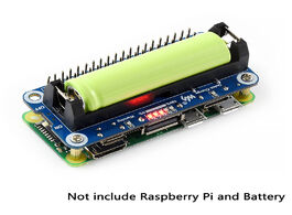 Foto van Computer raspberry pi 4 model b lithium battery expansion board sw6106 5v output two way fast charge