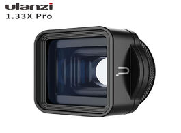Foto van Telefoon accessoires ulanzi 1.33x pro anamorphic lens for iphone 11 xr xs max hd 4k movie shooting f