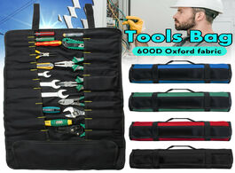 Foto van Auto motor accessoires universal motorcycle tools bag multifunction oxford pocket toolkit rolled por