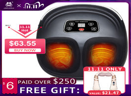 Foto van Schoonheid gezondheid jinkairui kneading air compression electric foot massage machine for health ca