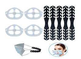 Foto van Beveiliging en bescherming 4pcs washable 3d face mask inner support frame adjustable ear strap acces