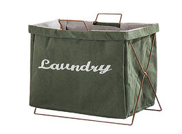 Foto van Huis inrichting collapsible laundry basket foldable dirty clothes hamper bathroom folding storage bo