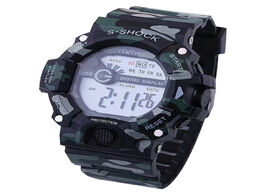 Foto van Horloge multifunctional digital electronic watches sport watch camouflage 30m waterproof fashion mon
