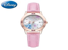 Foto van Horloge frozen elsa princess calendar luxury bling crystal jewelry disney cuties girl watches child 