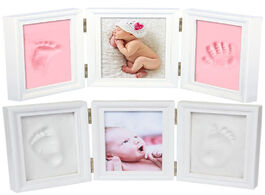 Foto van Baby peuter benodigdheden 2020 hand and foot mold hundred days gift care handprint mud print