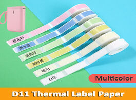 Foto van Computer niimbot d11 mini label printer paper supermarket price sticker waterproof anti oil tear res