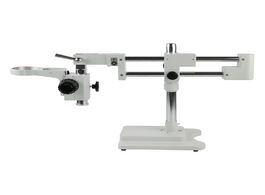 Foto van Gereedschap universal double boom lab industrial zoom trinocular stereo microscope stand holder brac